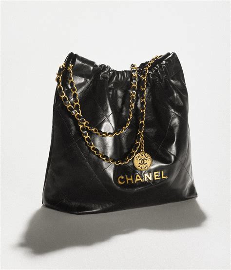 chanel bags gold chain|chanel 22 large bag.